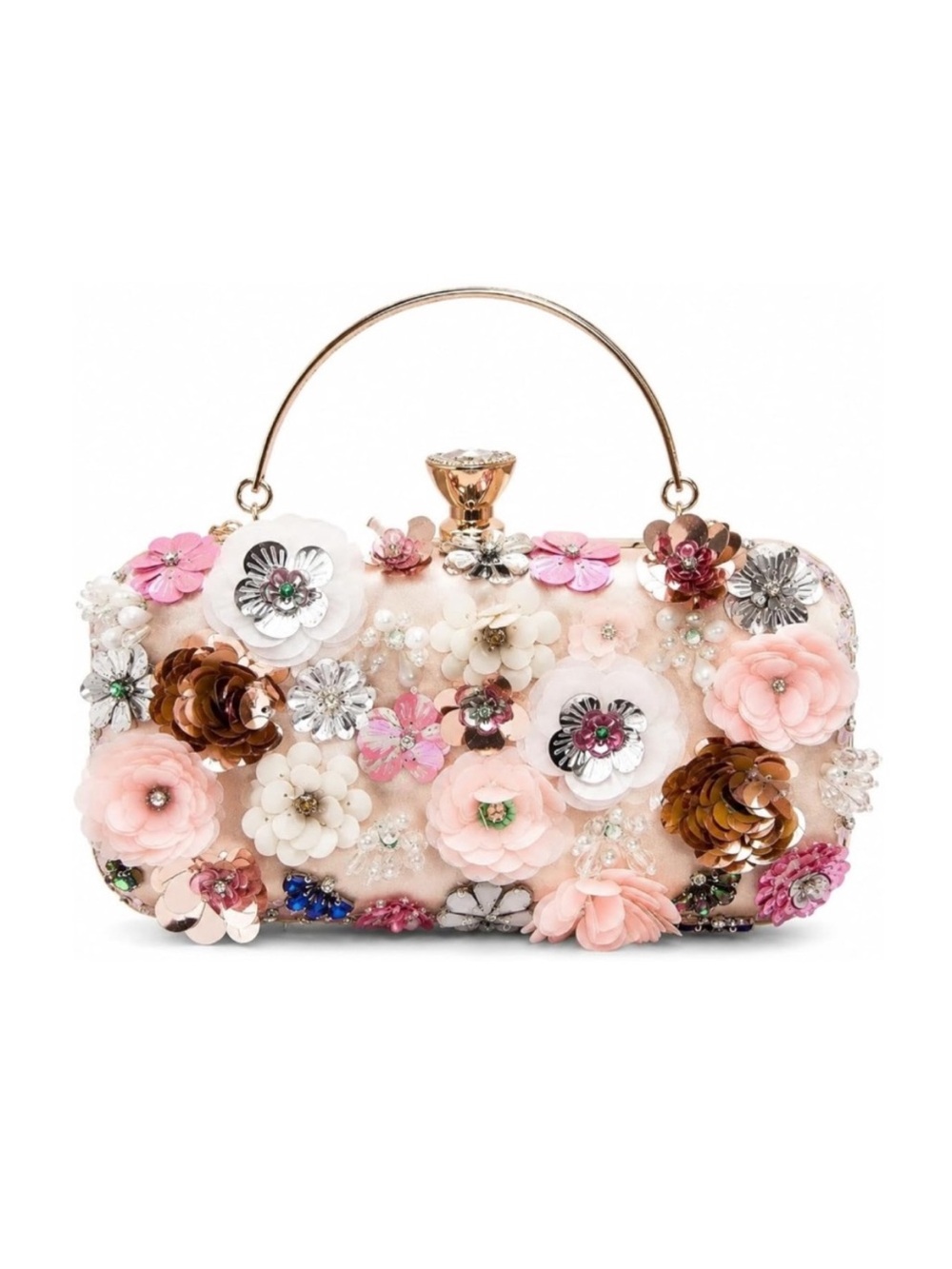 Maison Fleurie Embellished Couture Clutch - Picture 4 of 5